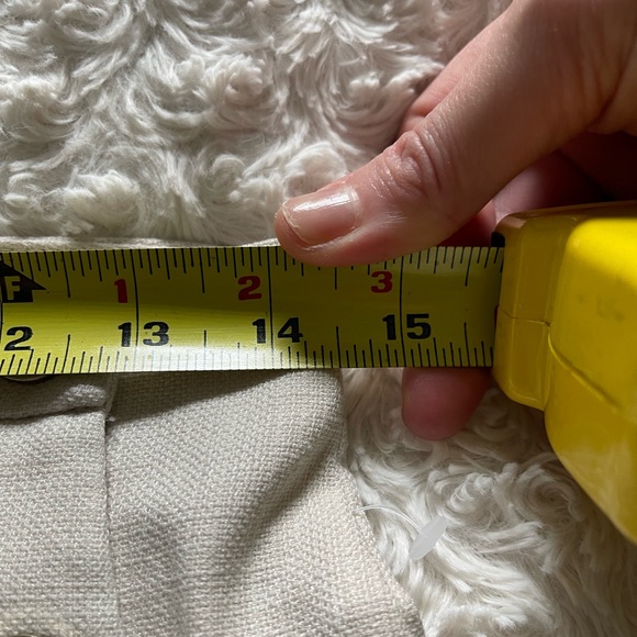 H&M Old Money High-Waisted Classy Summer Shorts Sz 6 - Picture 5 of 6